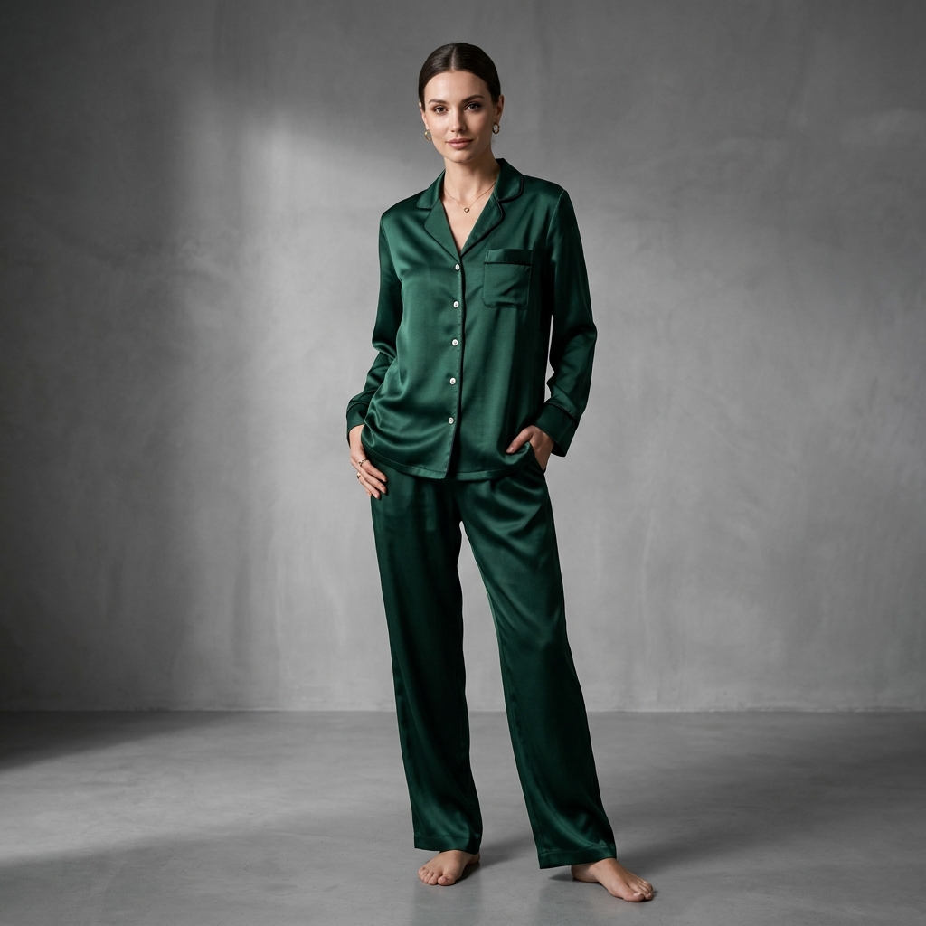 Premium Silk Night Suit